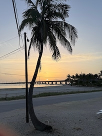 Sunset at the 7-mile bridge