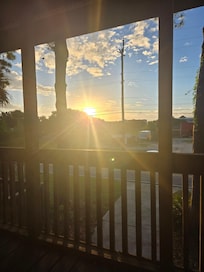View from porch