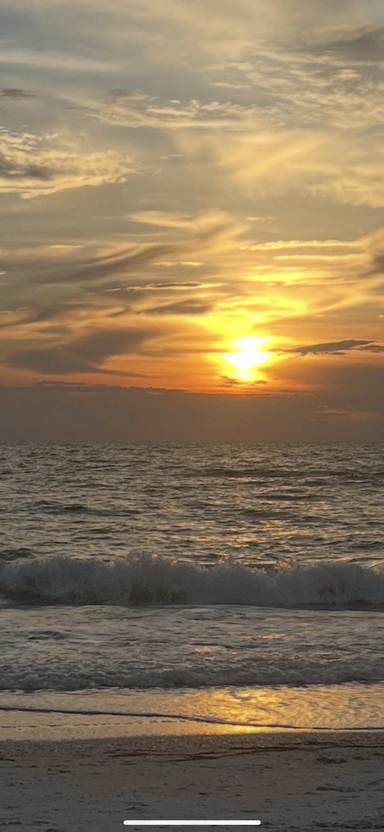 Sunsets each night get better and better 