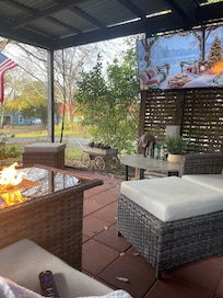 Coffee in the patio!