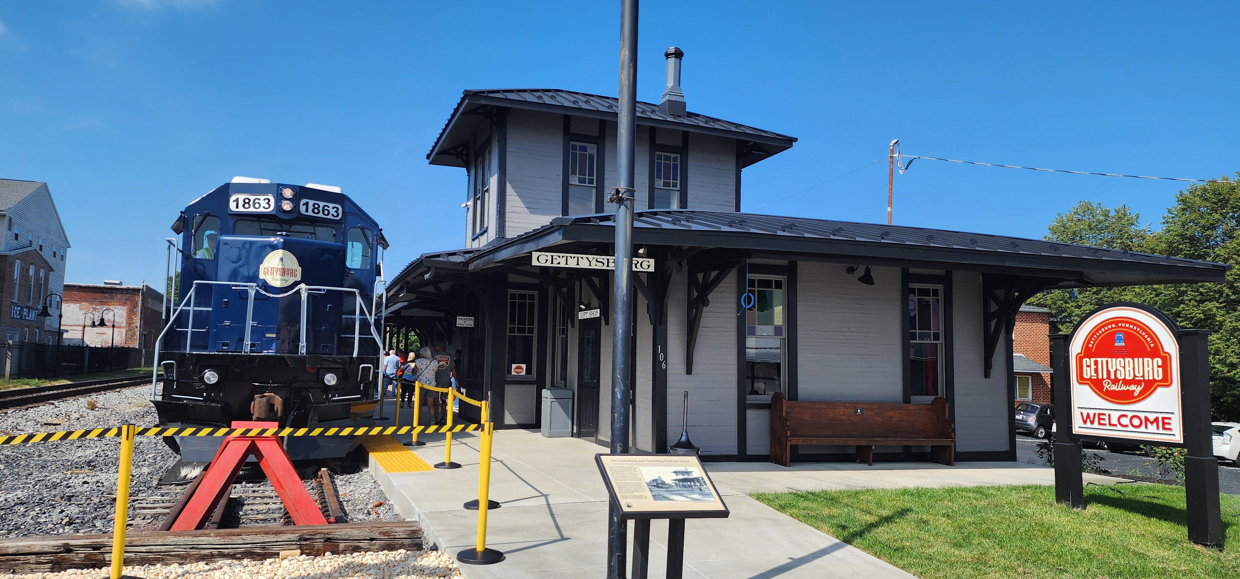Gettysburg Railway tour 