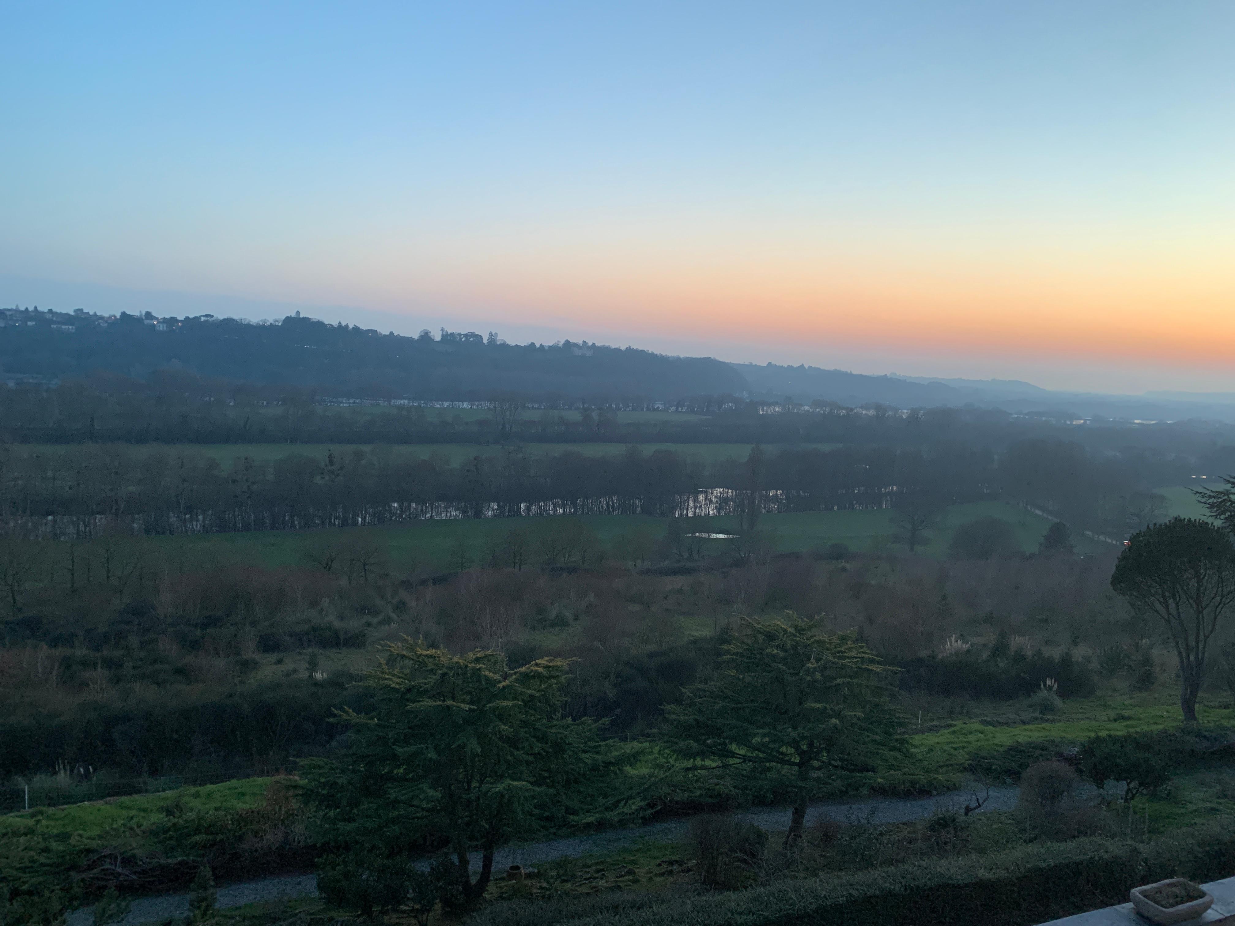 Arrivez assez tôt pour admirer le coucher de soleil