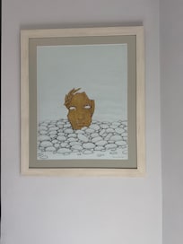 Photos in living room