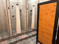 Men’s showers