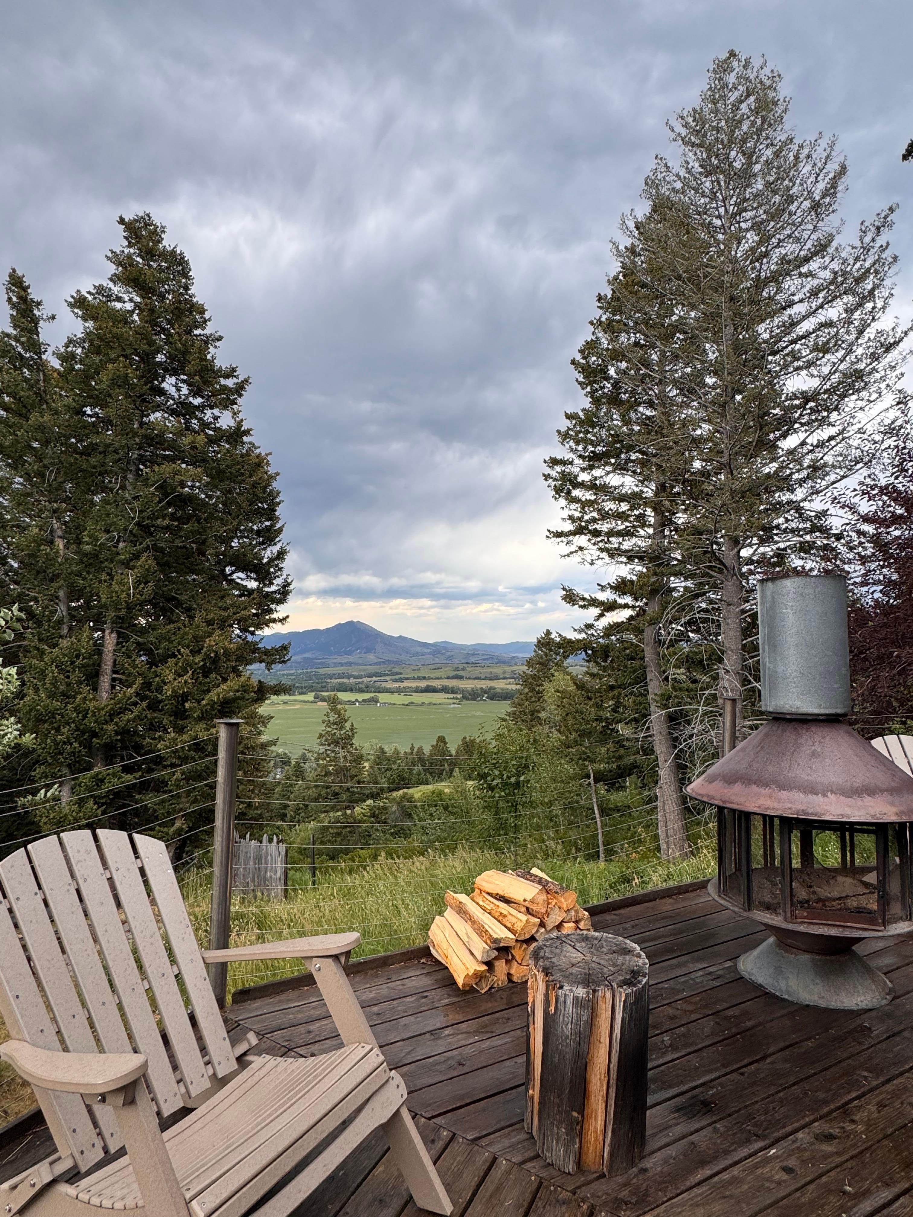 The view from the deck just never gets old! 
