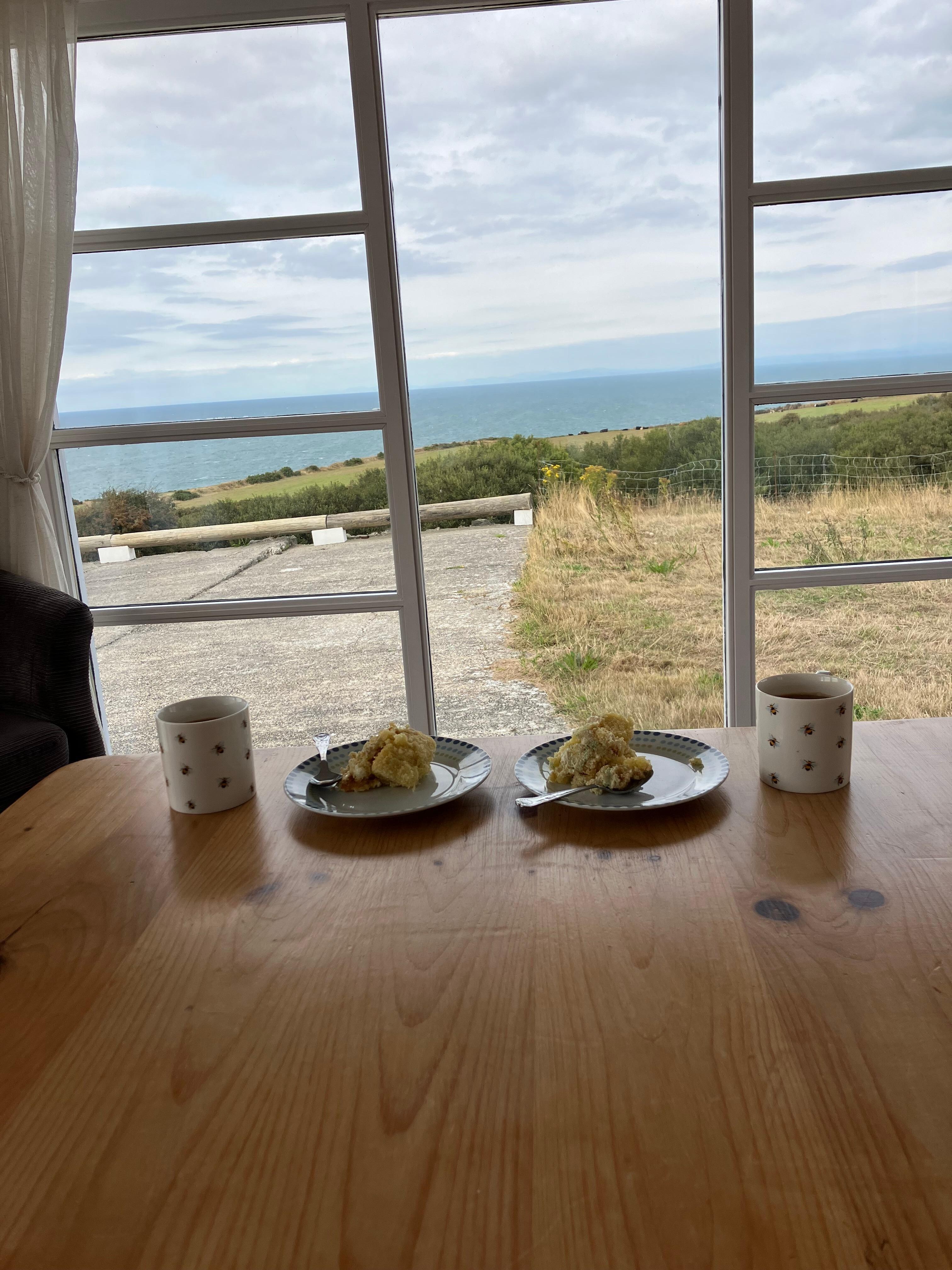 View from the dining room