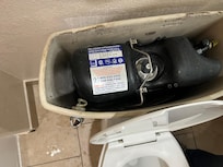 Toilet needed repair