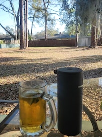 Evening happy hour and tunes