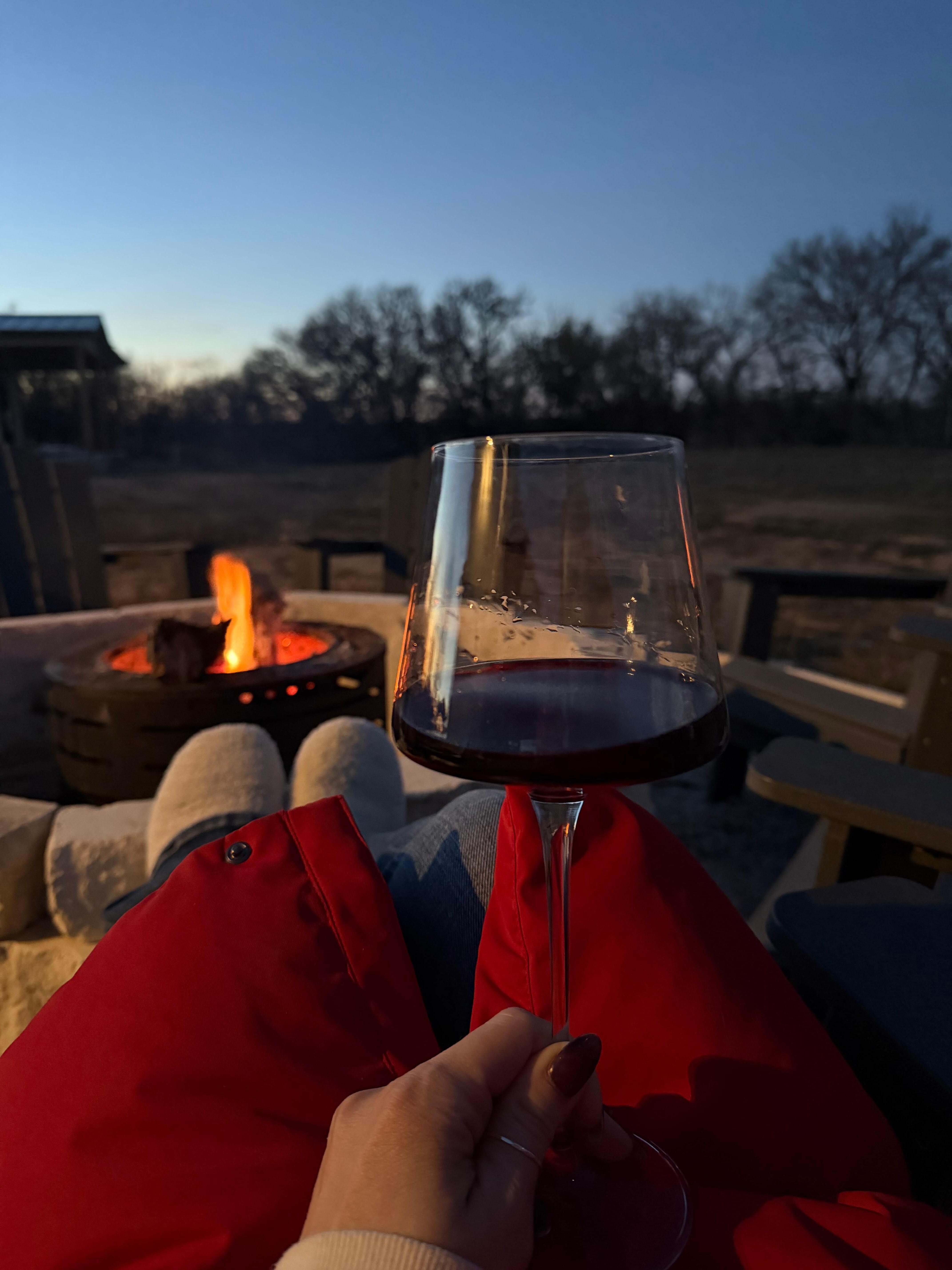 The fire pit area was a favorite of ours!