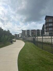 Cute little walking trail behind the complex