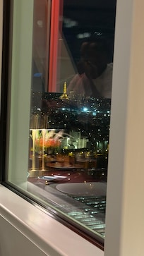 View from the sky lounge bar floor 40