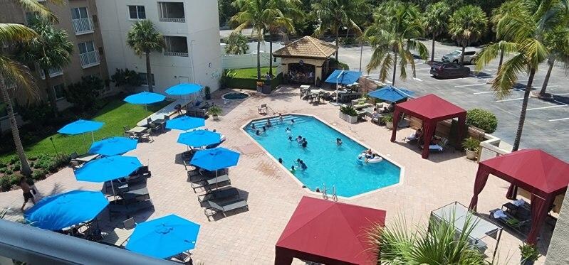 View from our room 