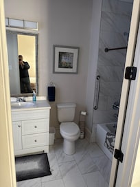 First floor bedroom master bath