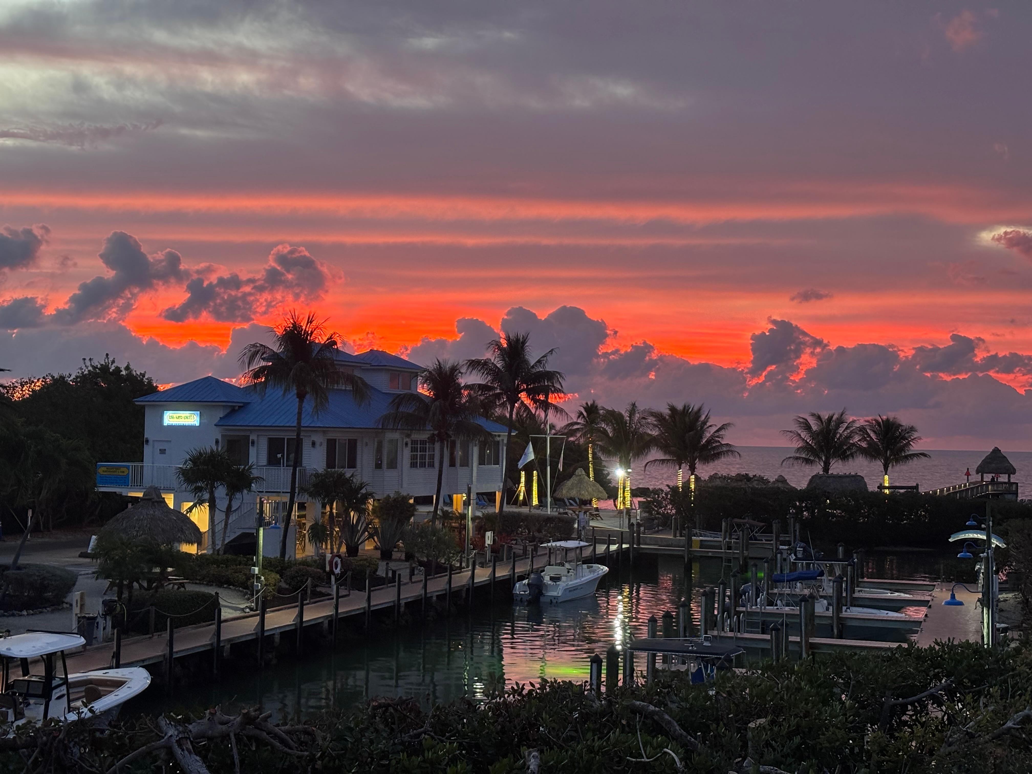 View from the balcony.
