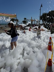 Foam party!