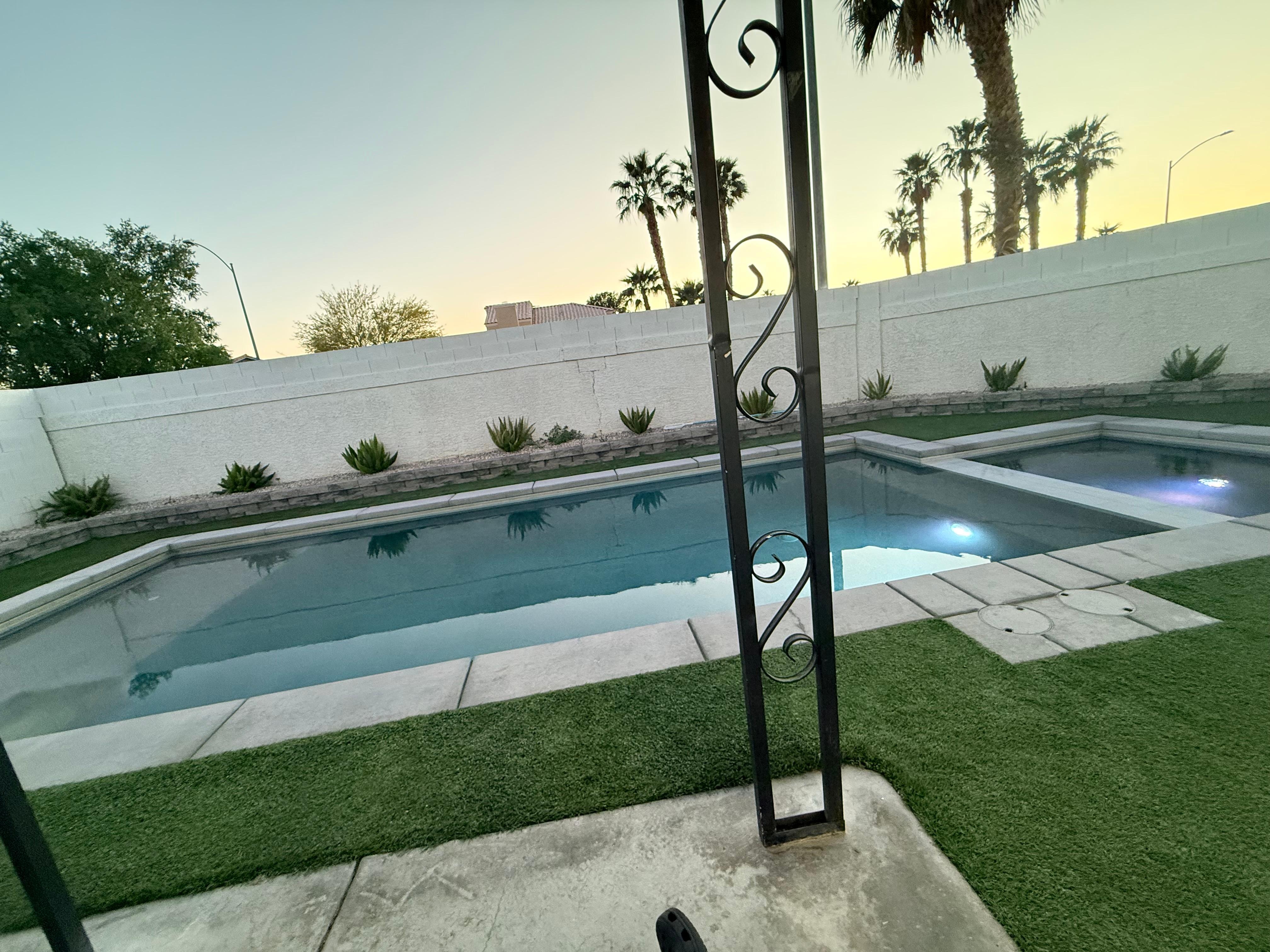 Amazing view of the pool