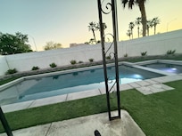 Amazing view of the pool