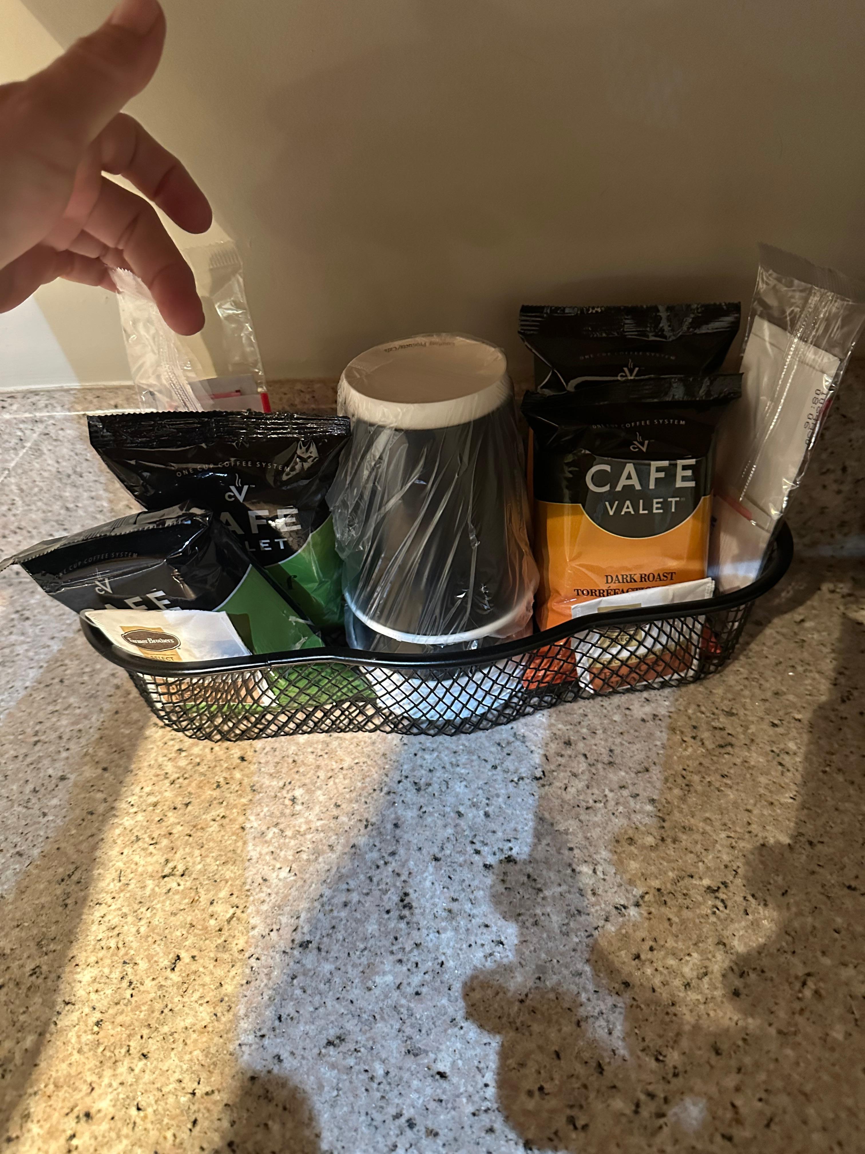 Betty left and envelope for a tip but literally put back open garbage
