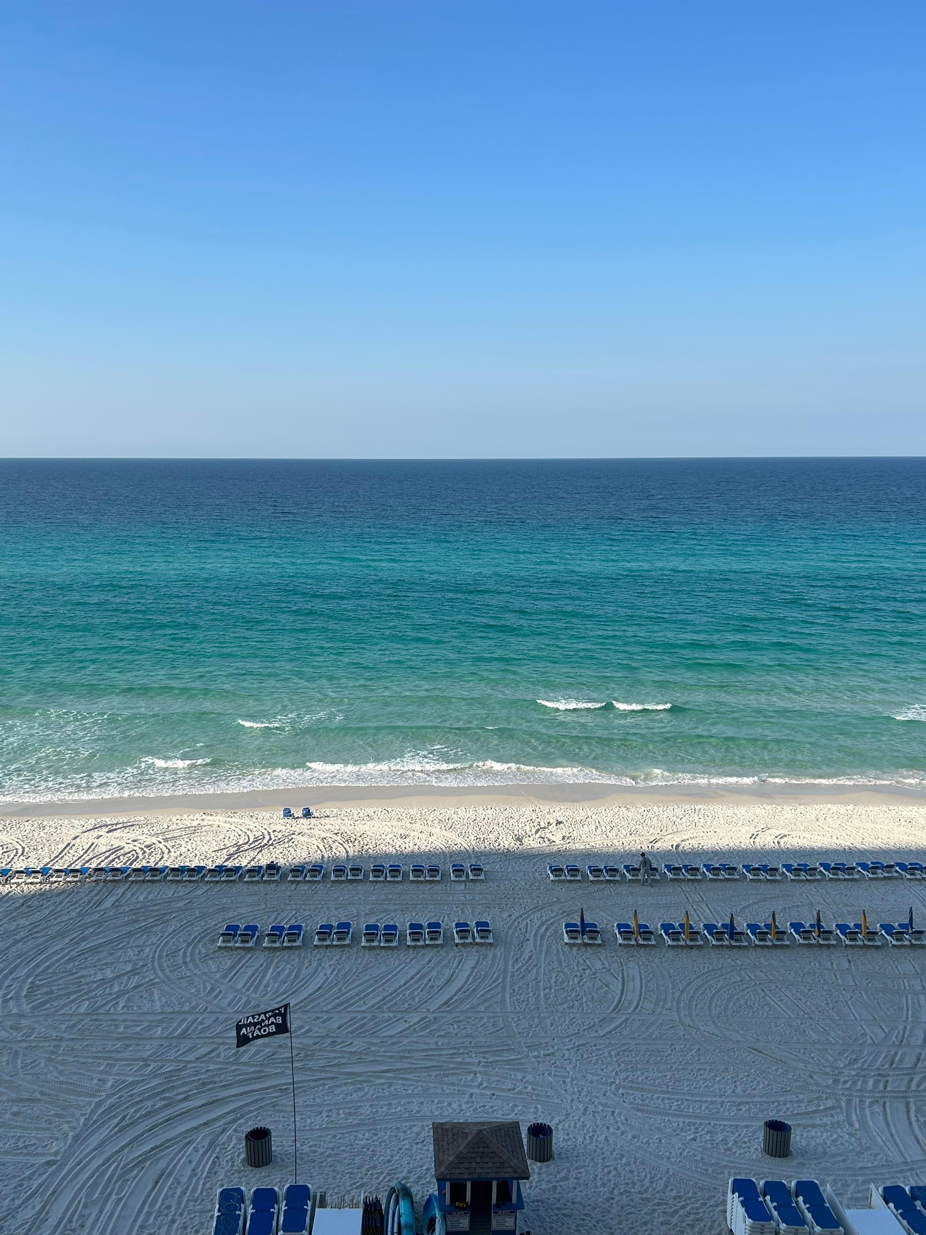 Gulf view from the balcony