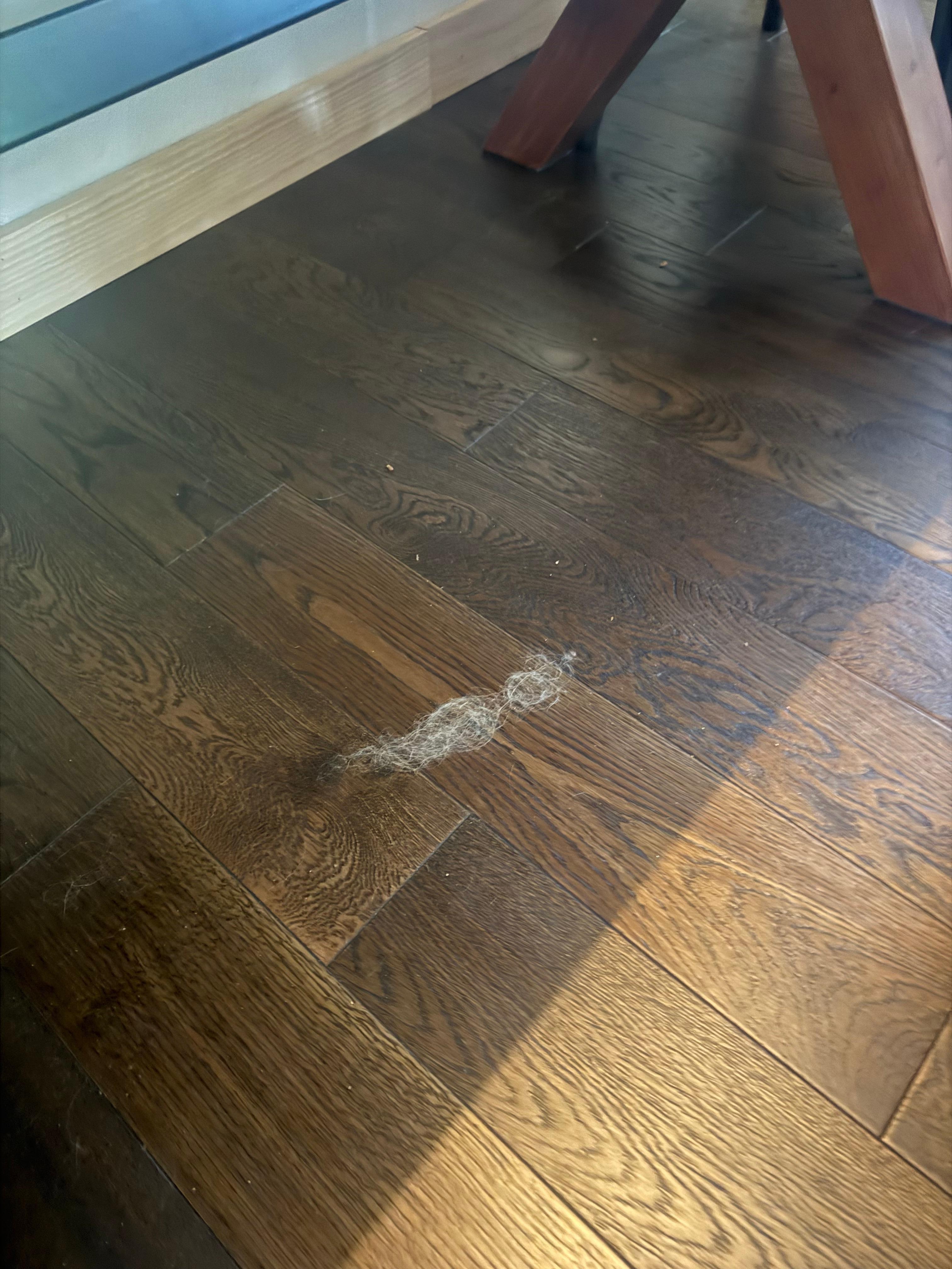 Floors were gross