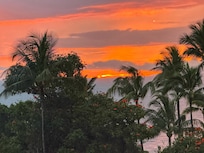 Sunset from the lanai