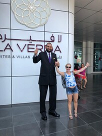 One of the staff, amazing friendly man.