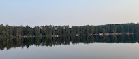 So calm that the reflection was perfect