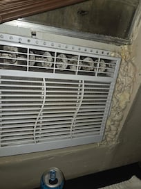 AC full of mold