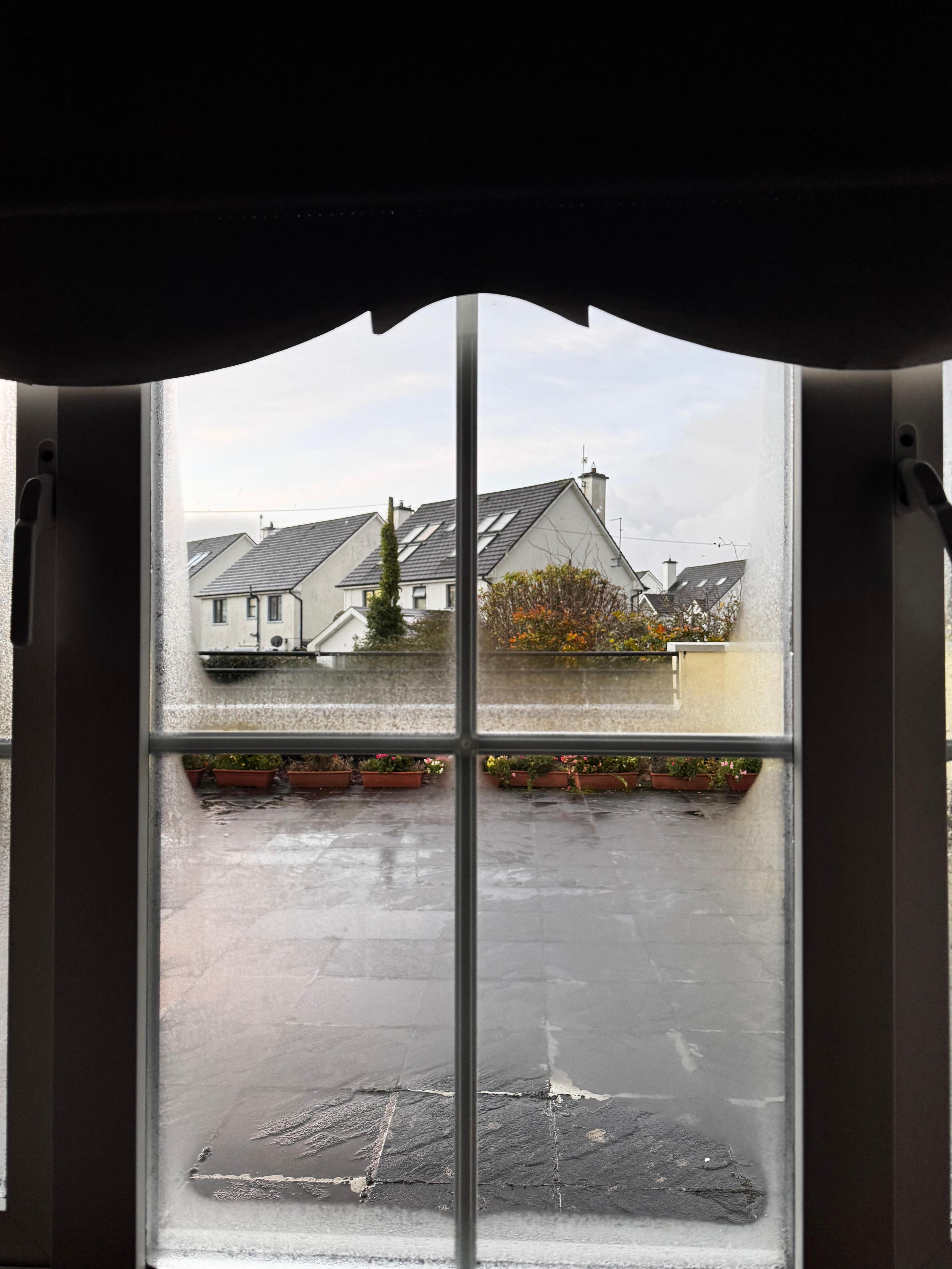 Little porch outside 