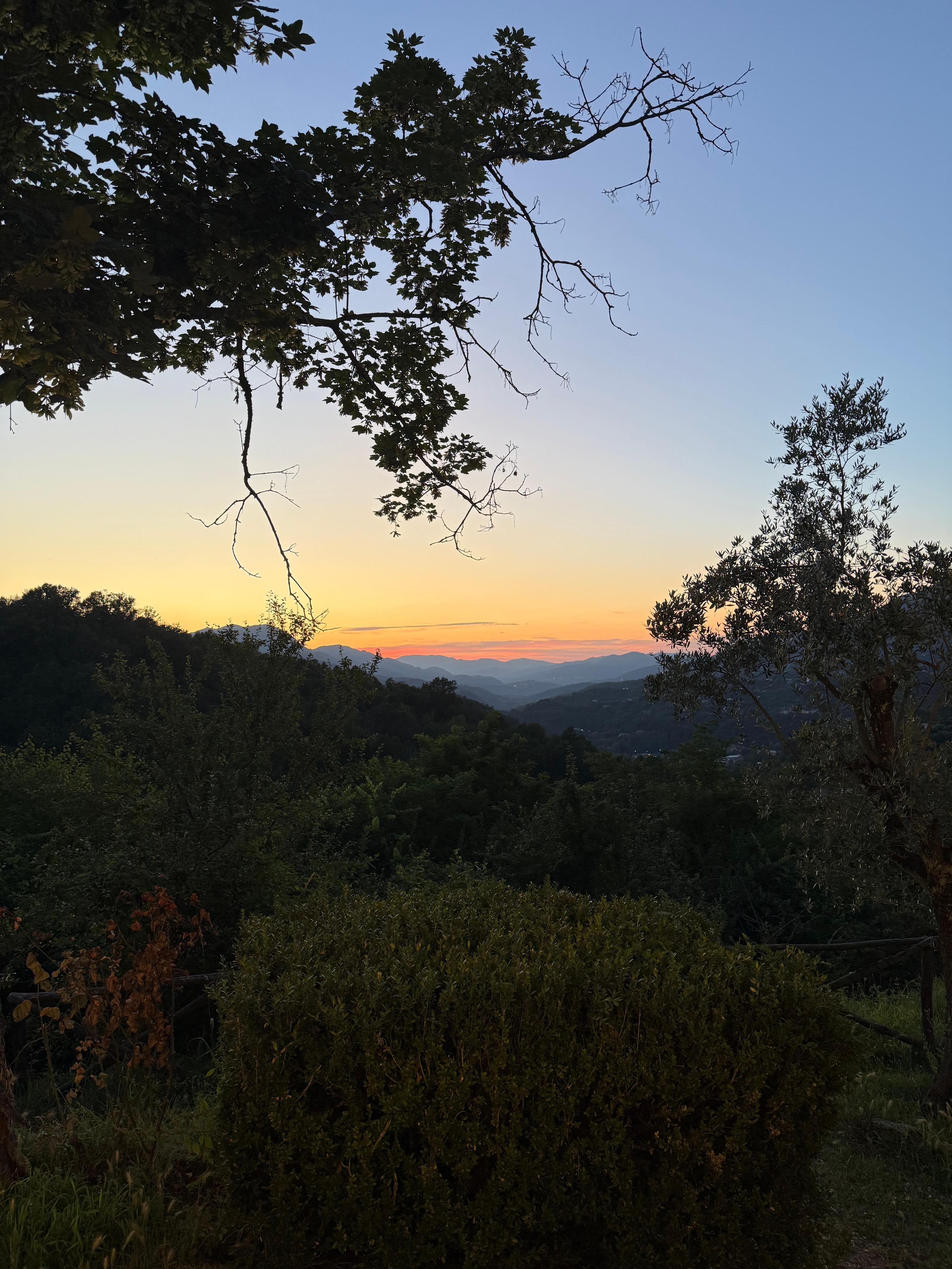 Coucher de soleil 