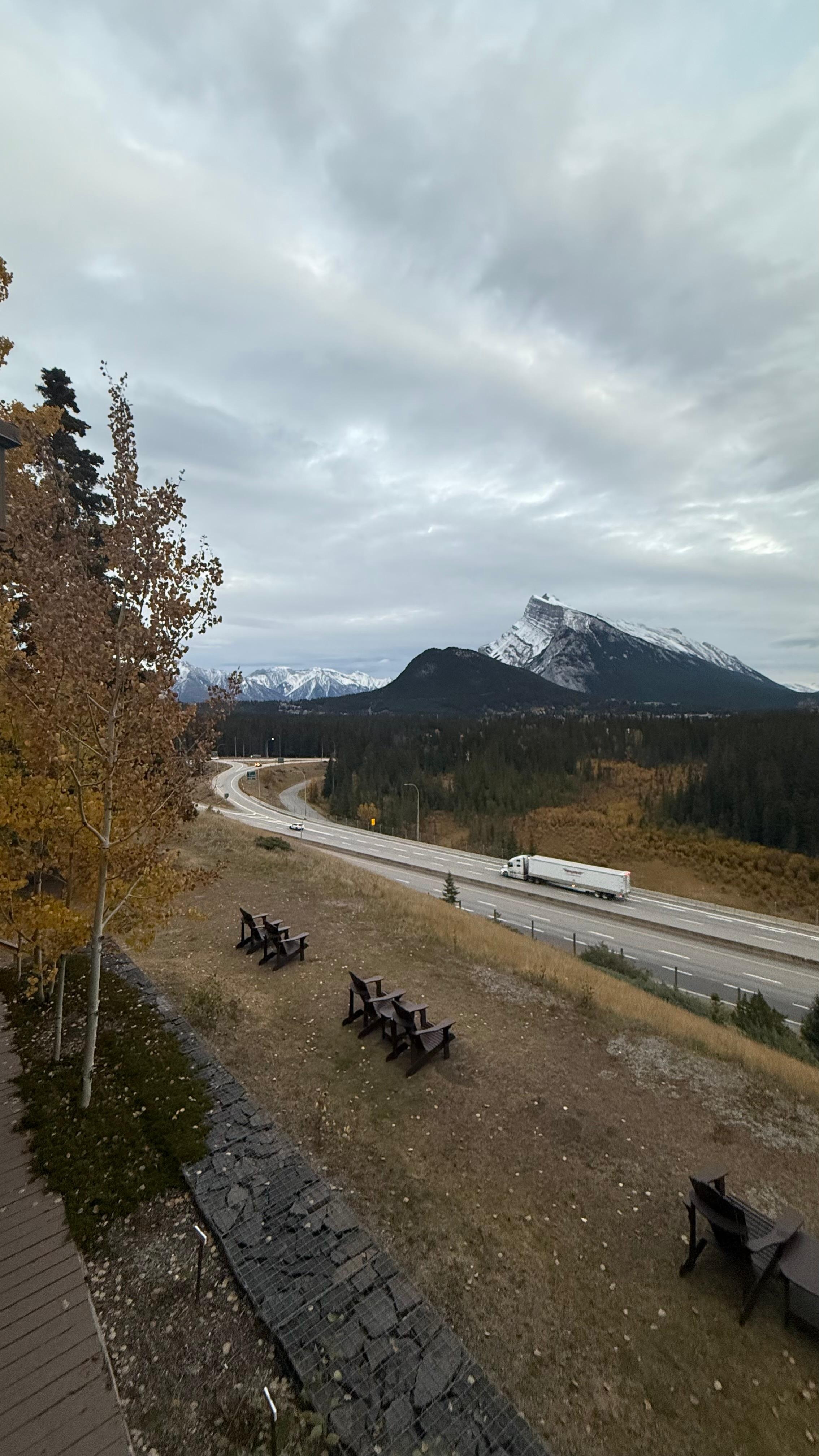 View from our 2nd floor hotel room 