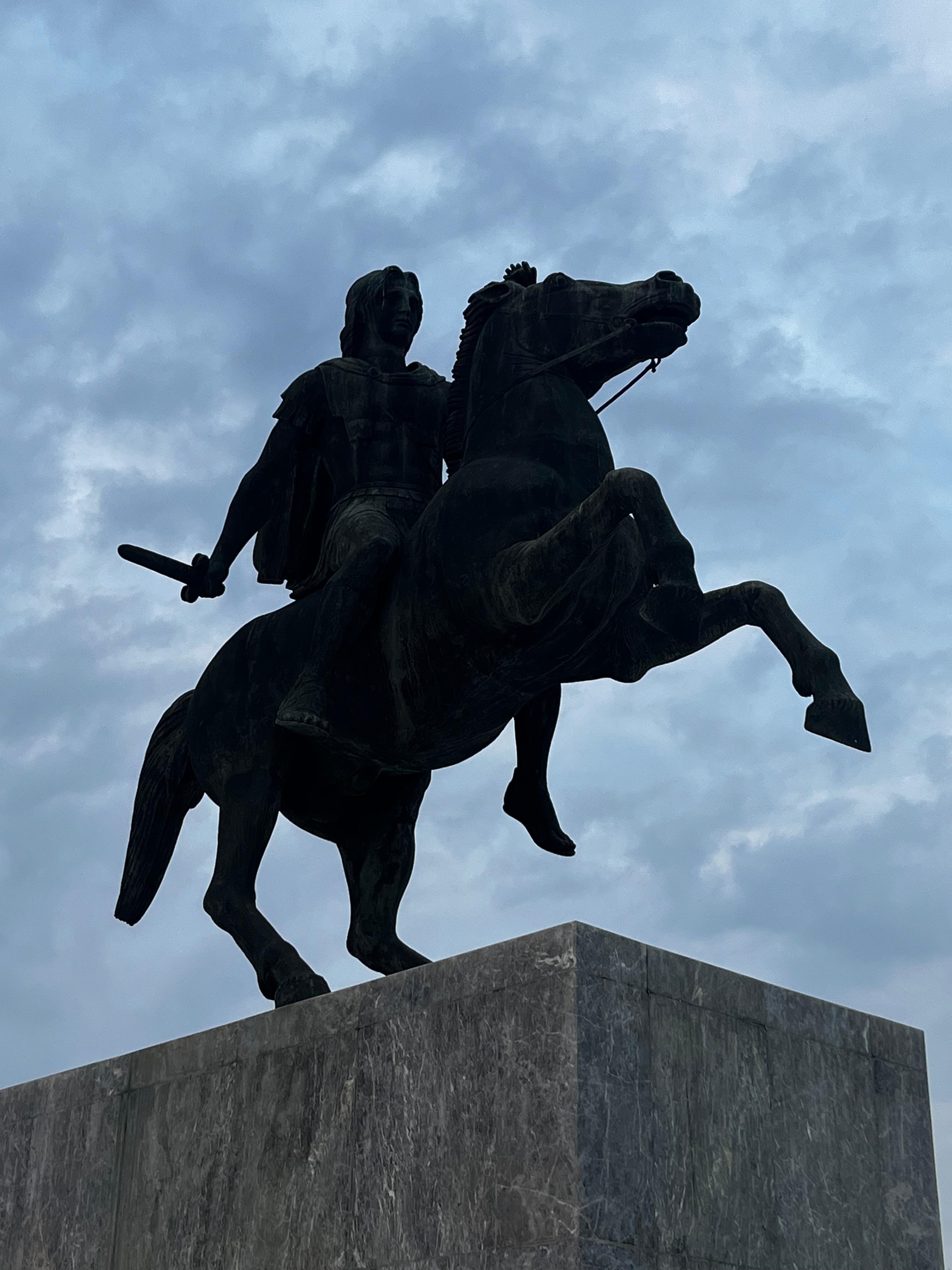 Alexander the Great statue