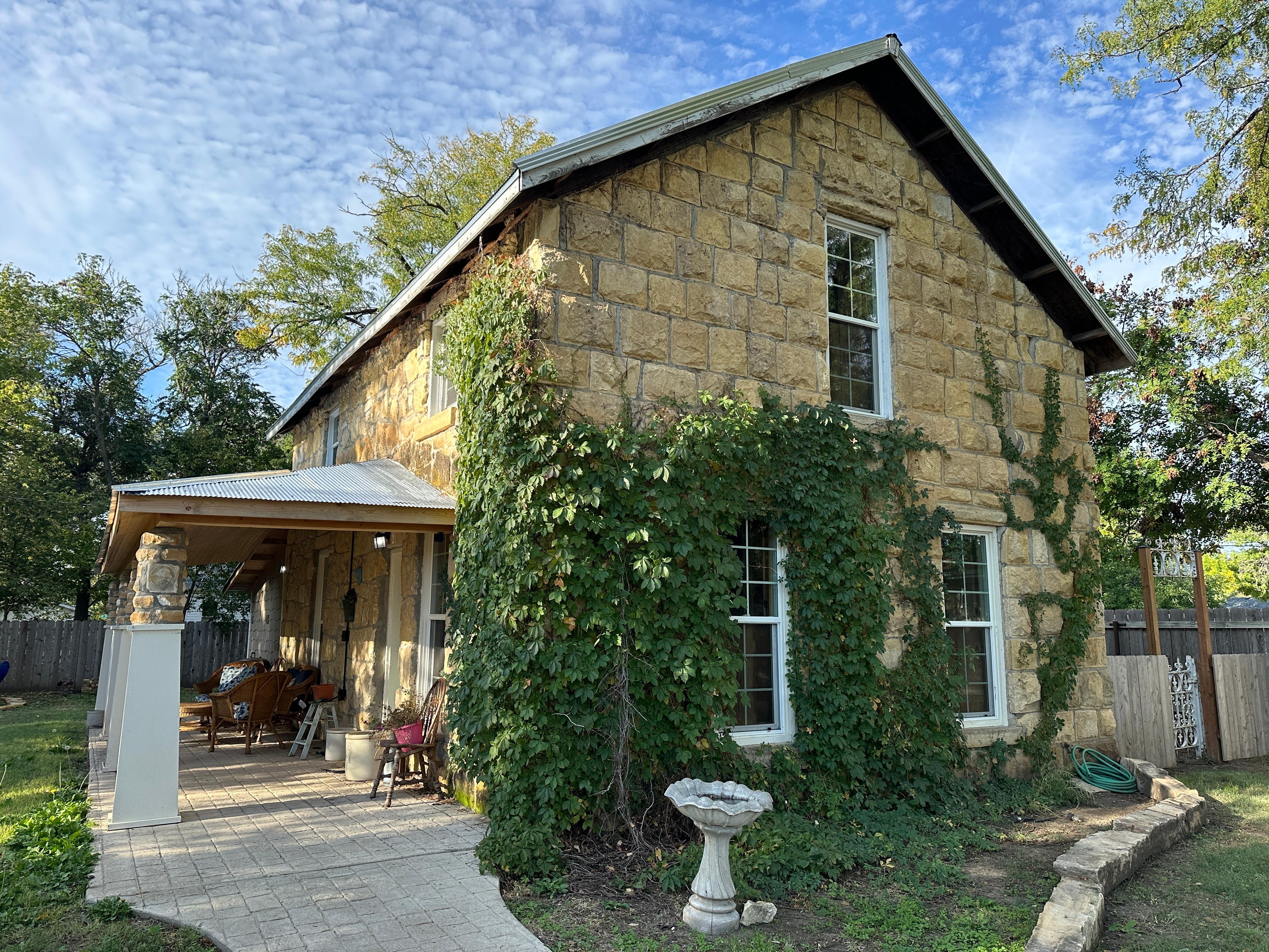 Beautiful limestone meticulously restored