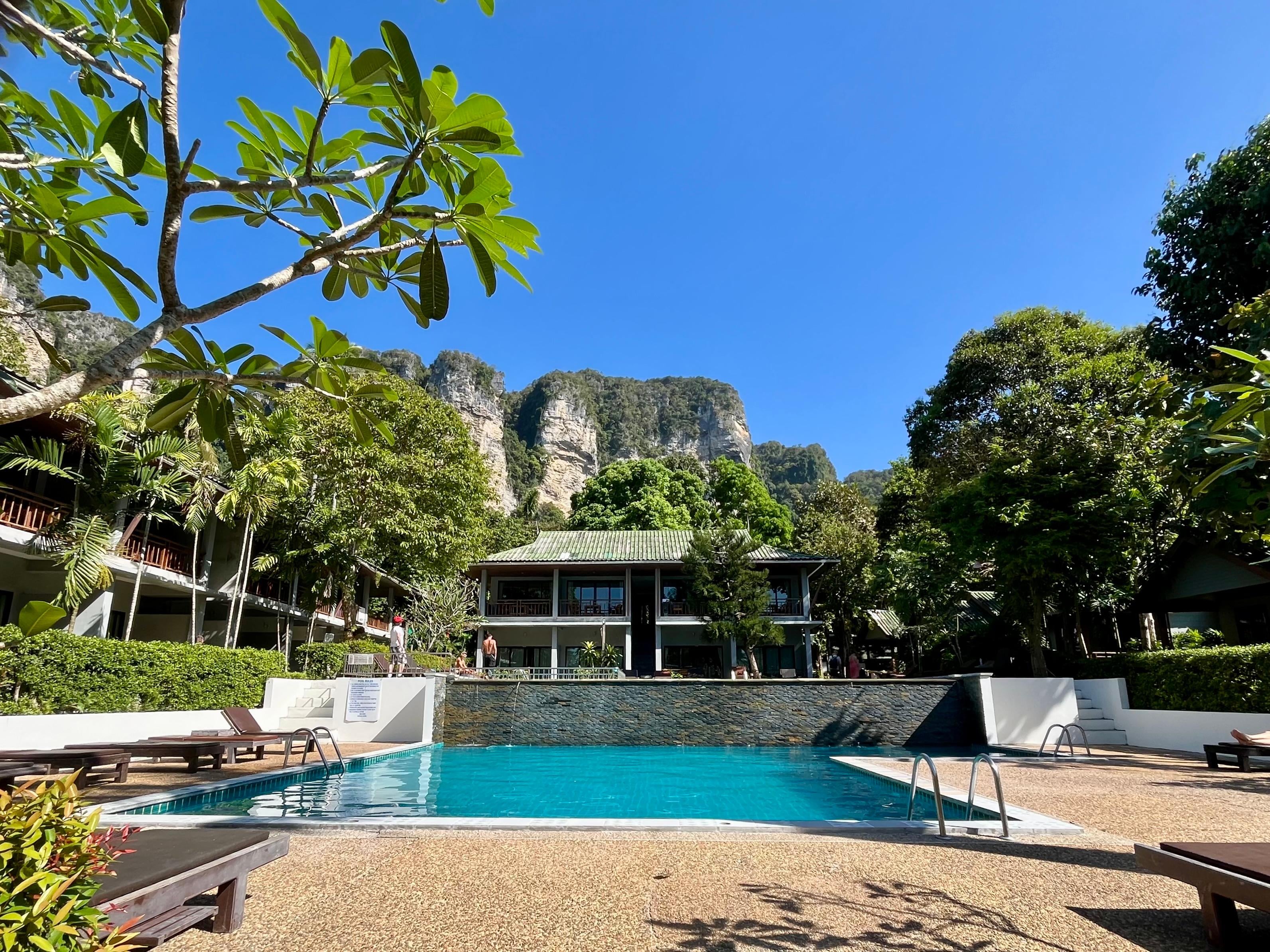 Resort pool (lower level is bigger & deeper)