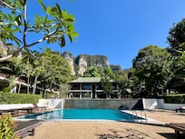 Resort pool (lower level is bigger & deeper)