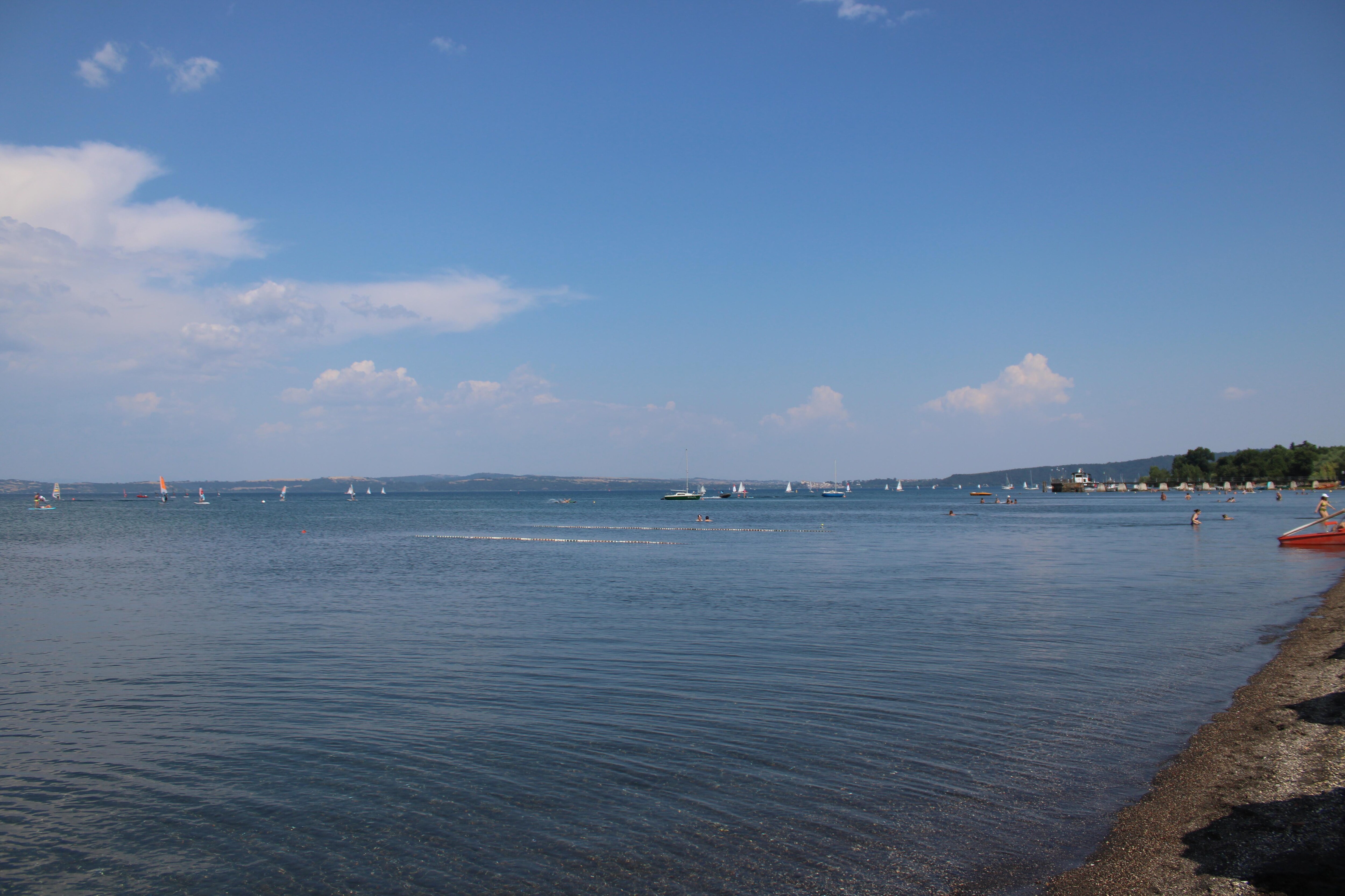 Bracciano lake, really great fro swimming 