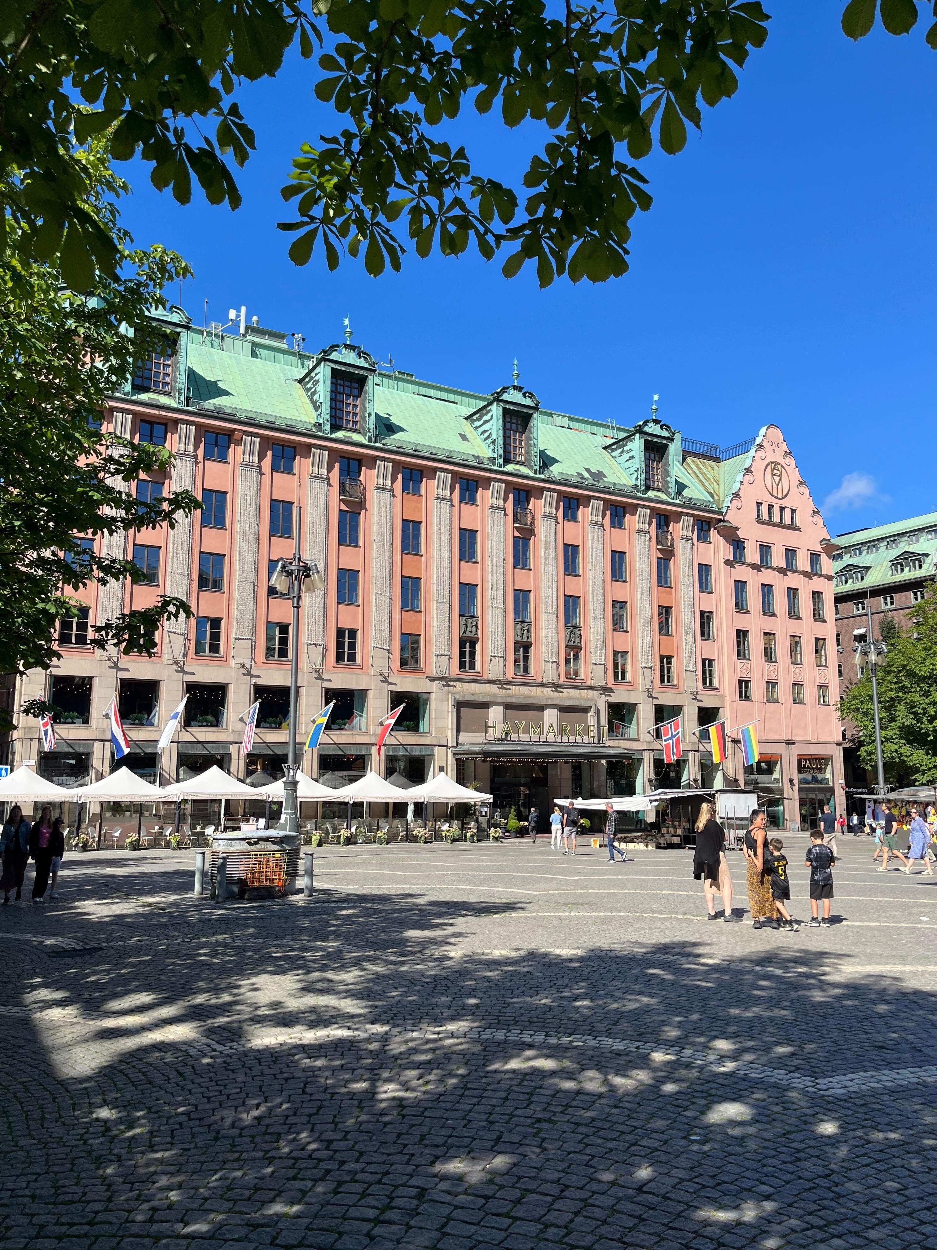 Hotellet udefra
