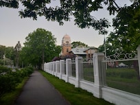 Manor house from afar