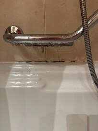 Black mold in the tub