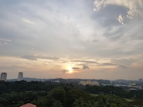 NIte sky vanaf je balkon