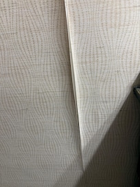 Peeling wallpaper