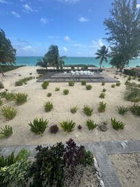 View from second story living room