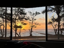 Morning view from master bedroom