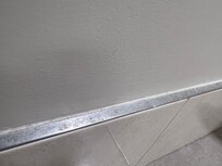 Skirting needs cleaning