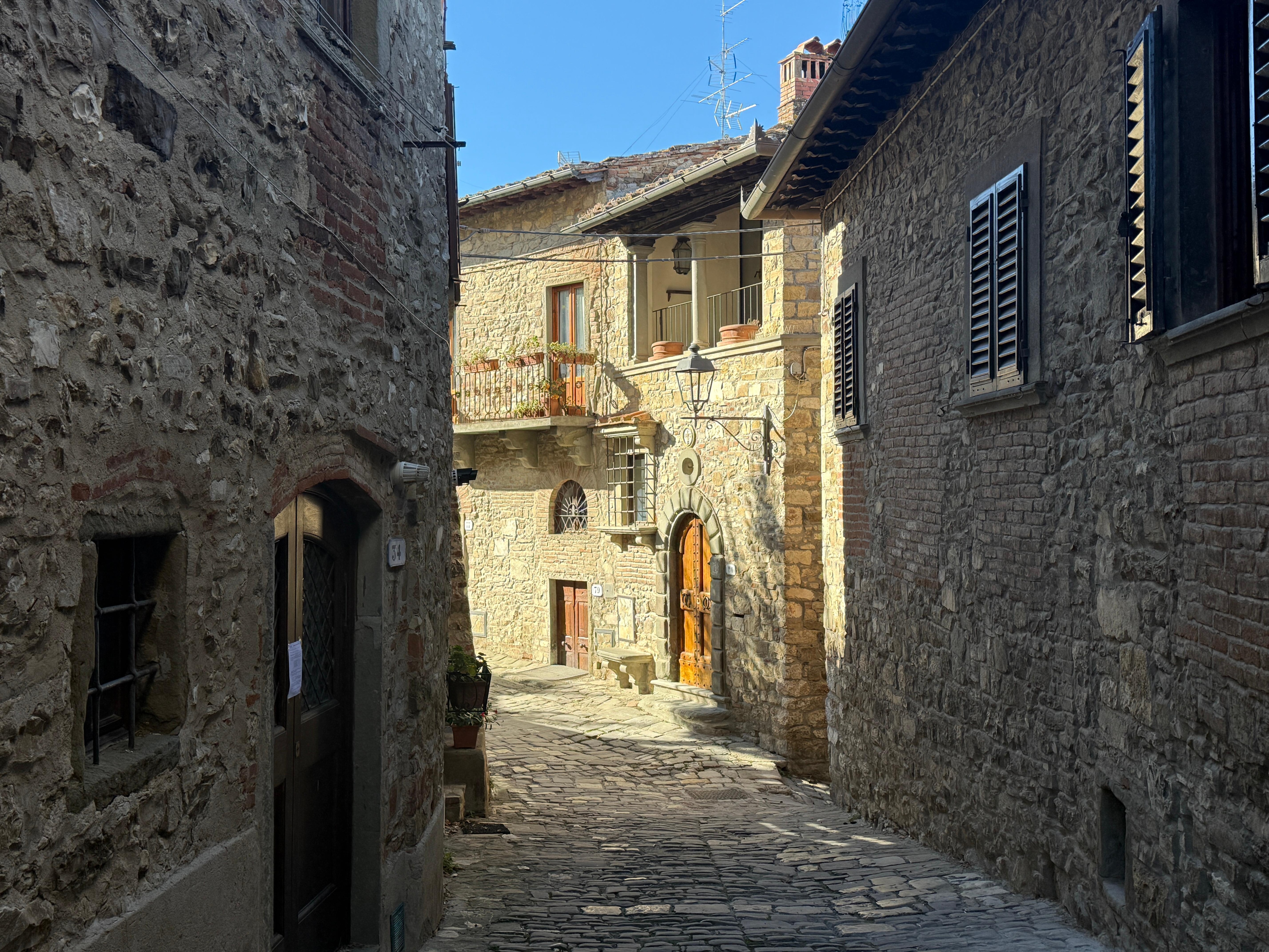 Alleyway in the village