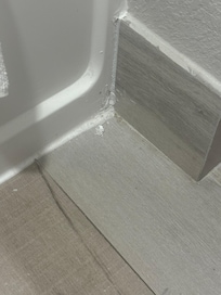Corner of the bathroom