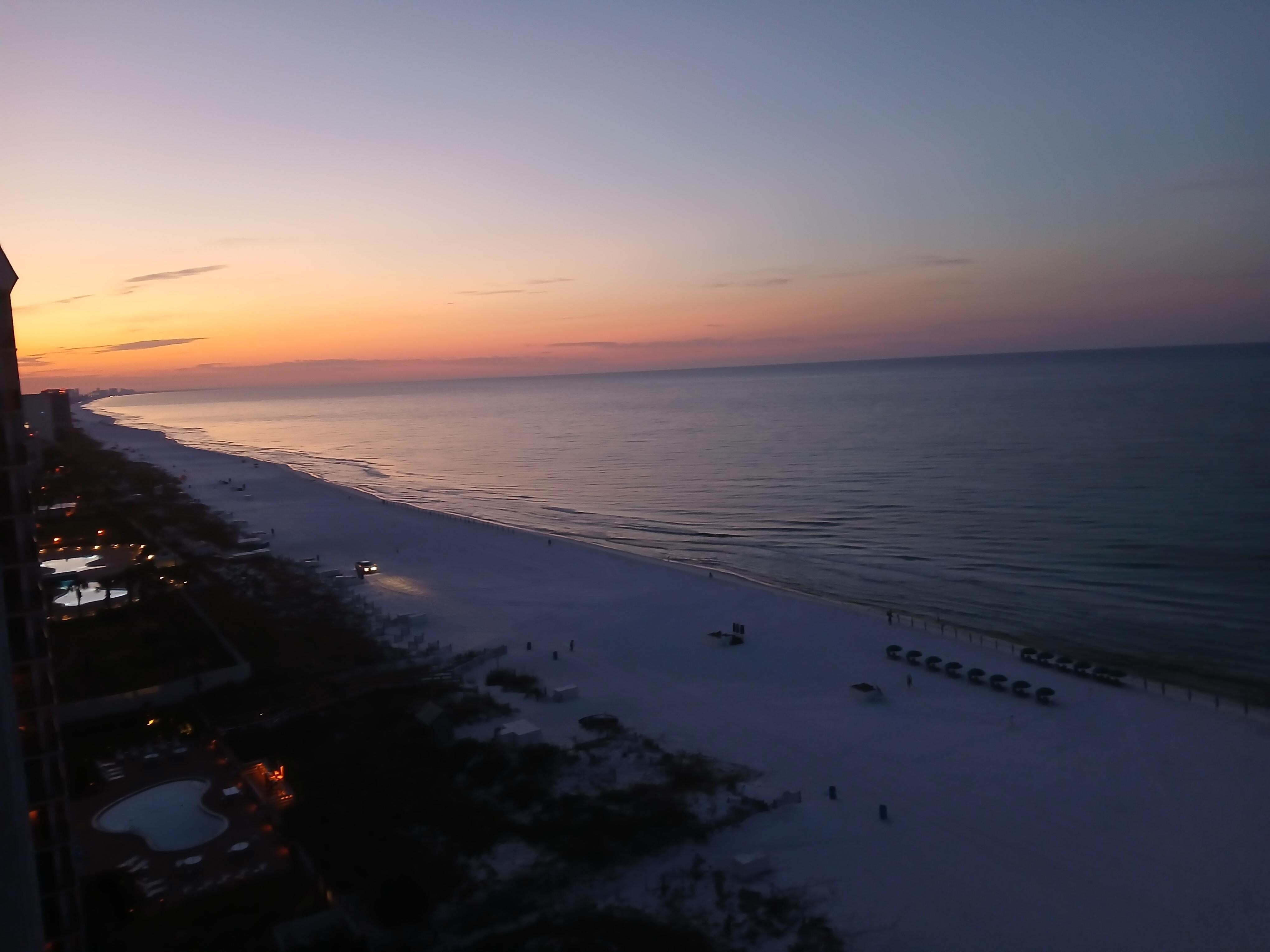 Beautiful sun rise from our room. Balcony awesome coffee spot in morning.