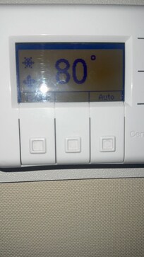 The temperature did not change.