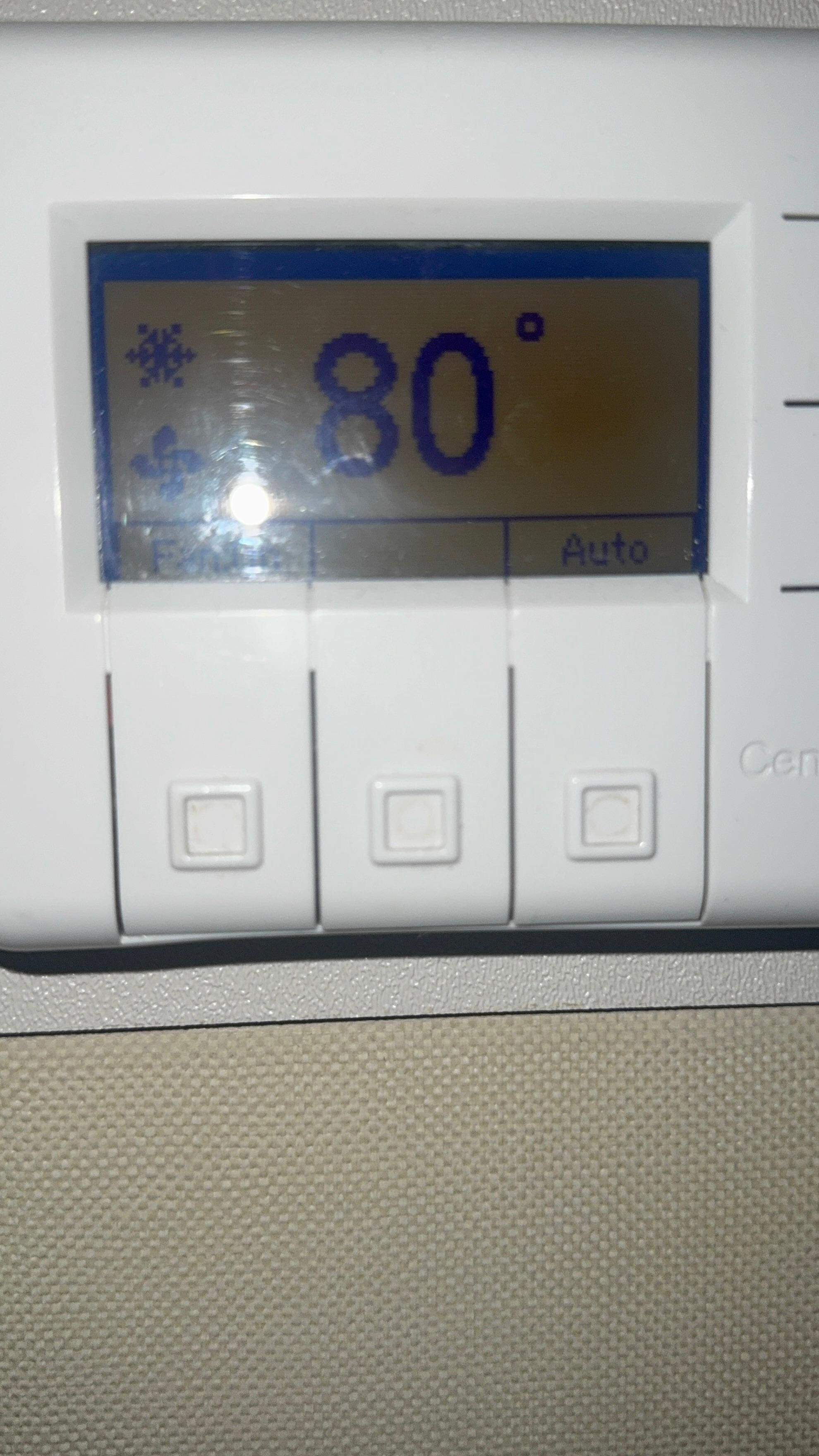 The temperature did not change.