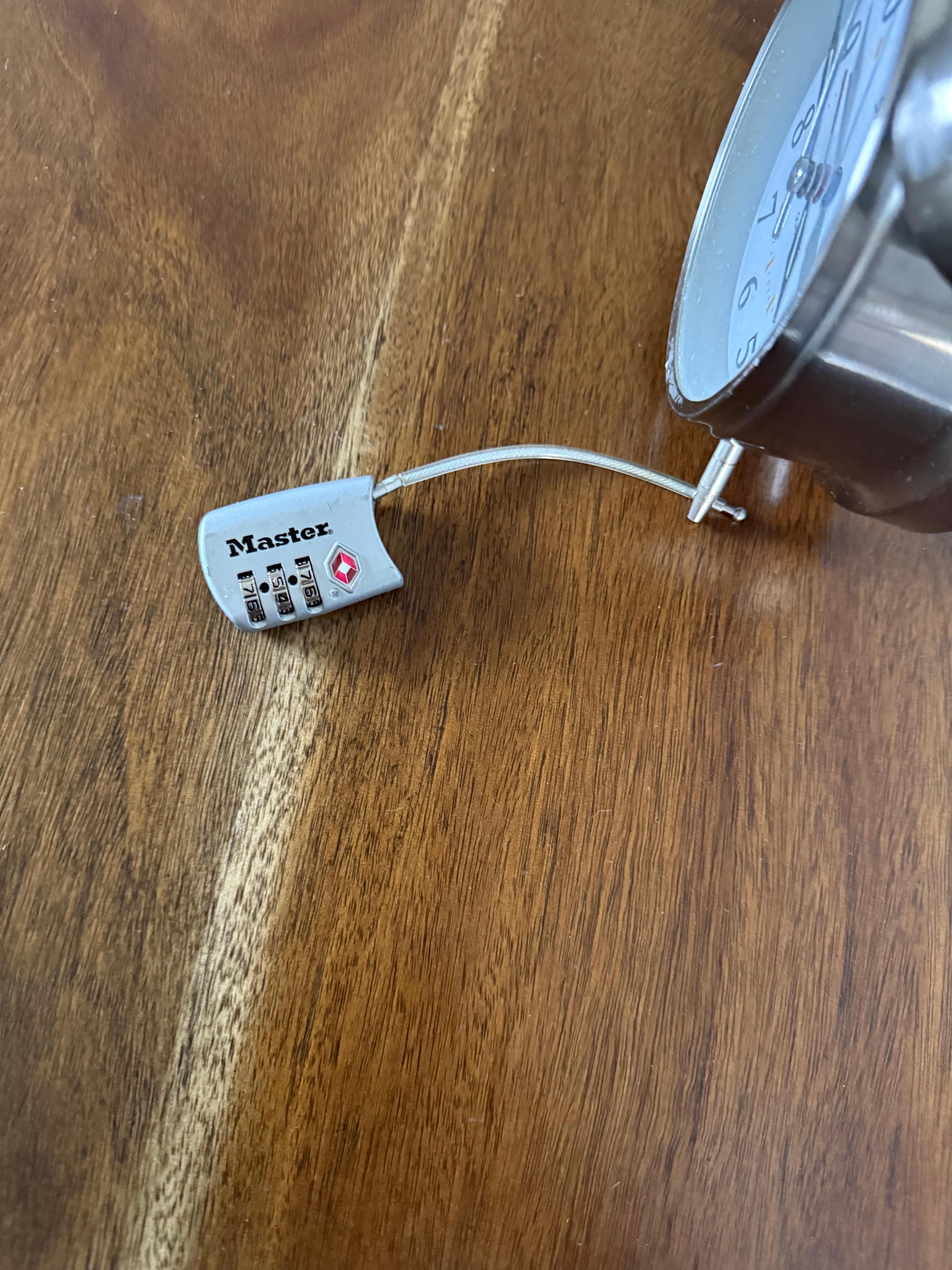 Lock for the closet door